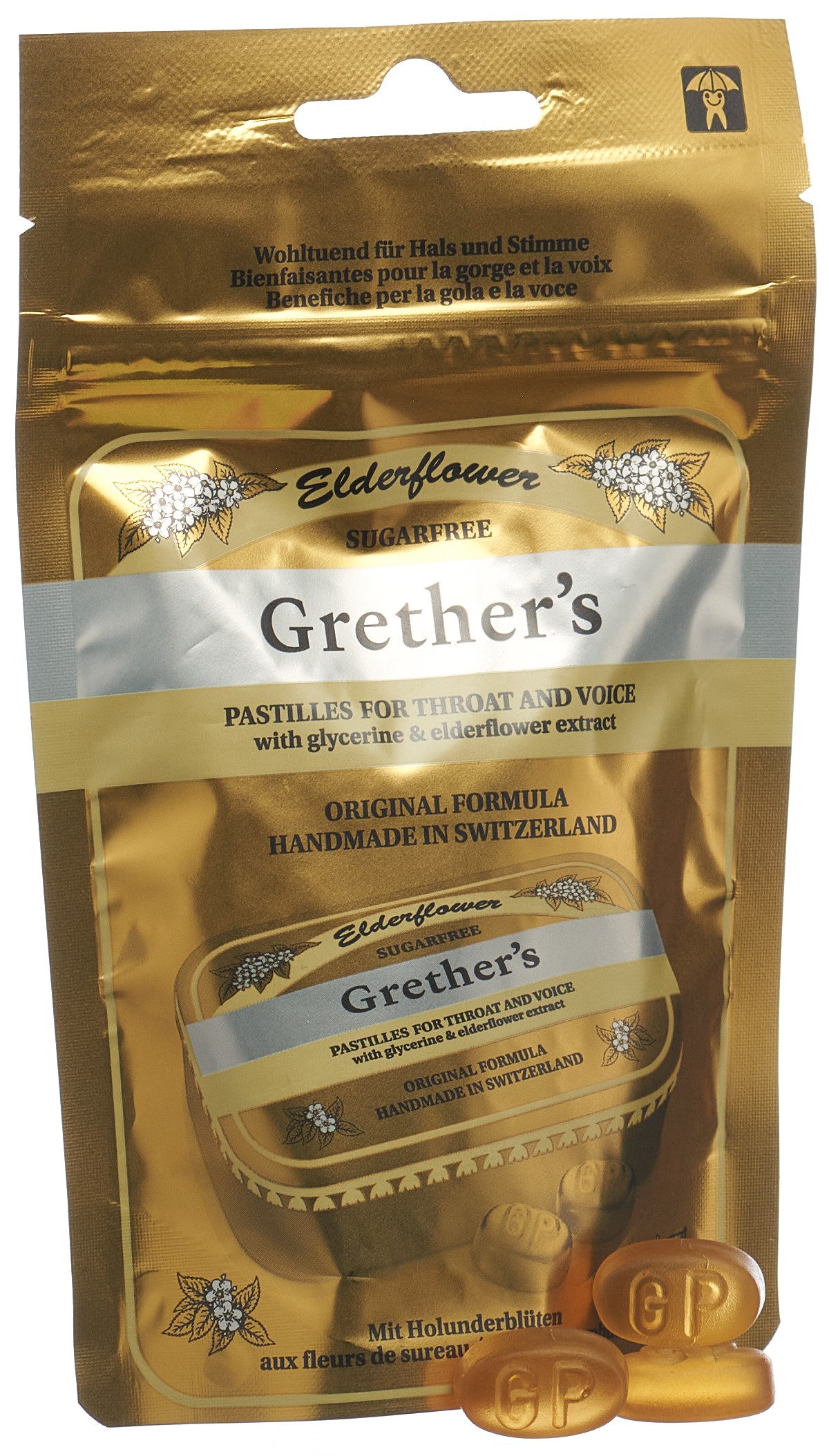 GRETHERS Elderflower Past o Z Btl 110 g