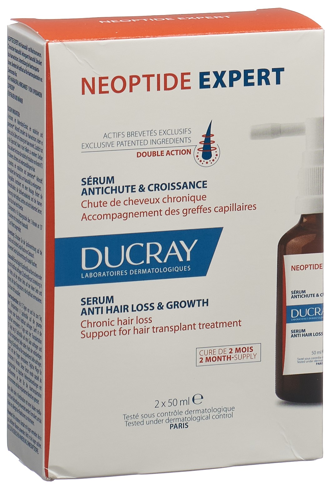 DUCRAY NEOPTIDE EXPERT Serum Haarausf 2 Fl 50 ml