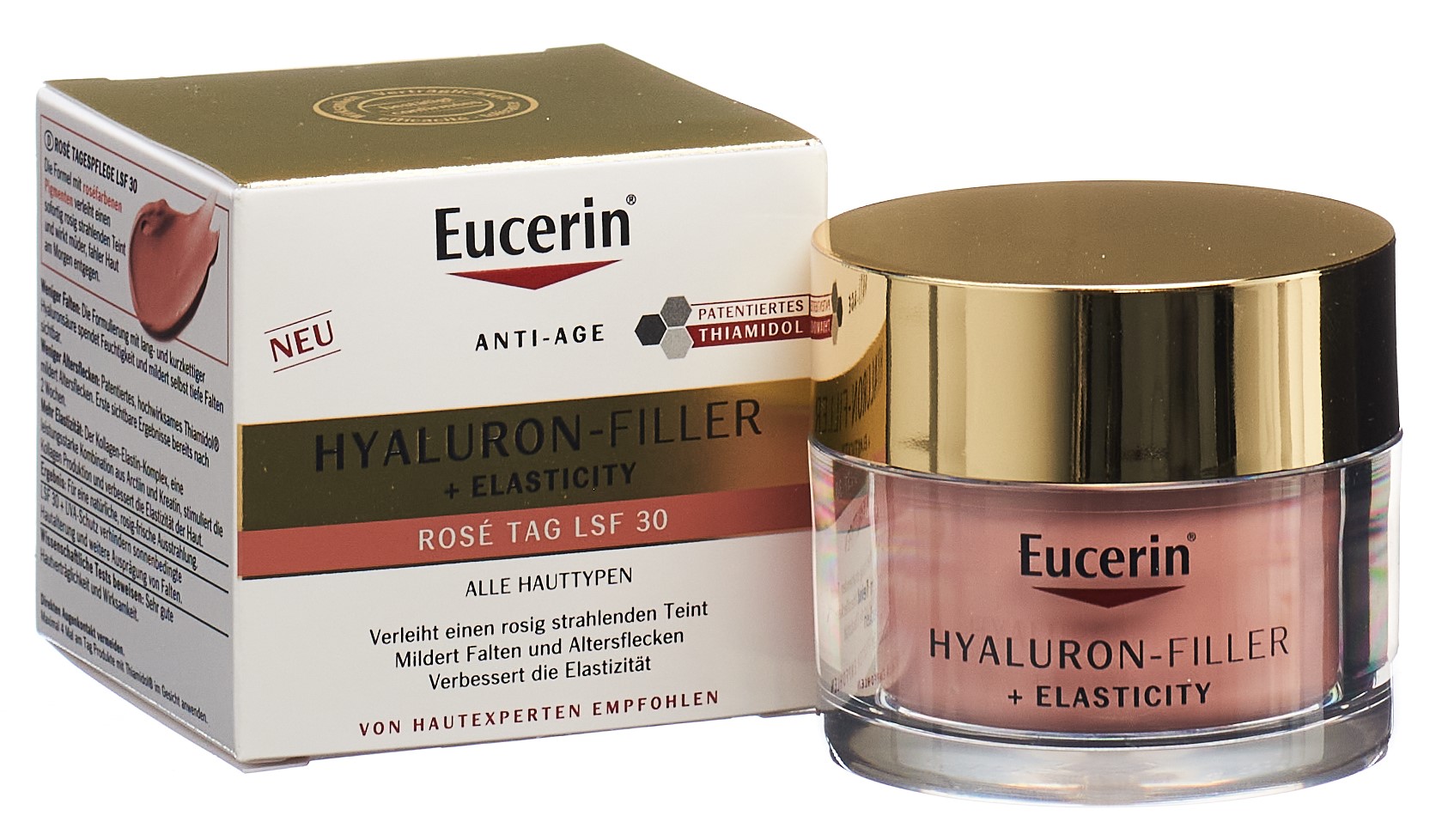 EUCERIN HYALURON-FILL+ELAST Tag Rose LSF30 50 ml