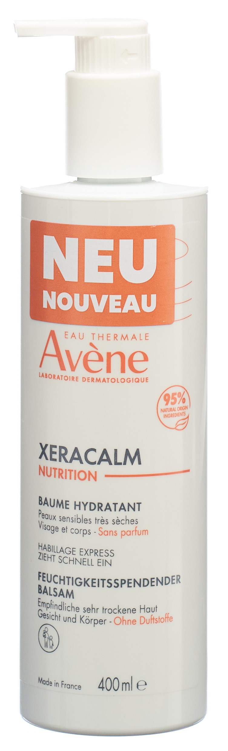 AVENE XeraCalm Nutrition Balsam Tb 400 ml