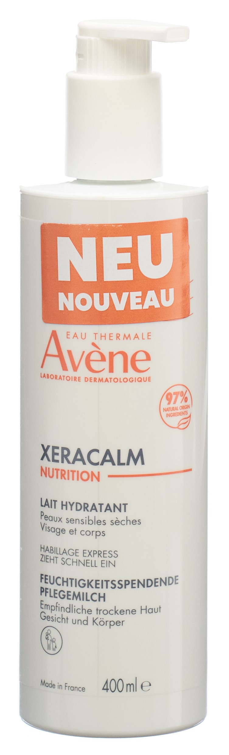 AVENE XeraCalm Nutrition Milch Tb 400 ml