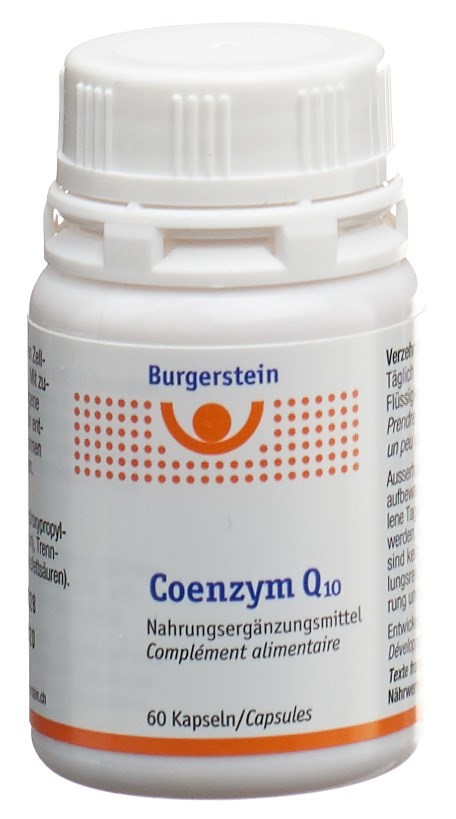 BURGERSTEIN Coenzym Q10 Kaps 30 mg 60 Stk