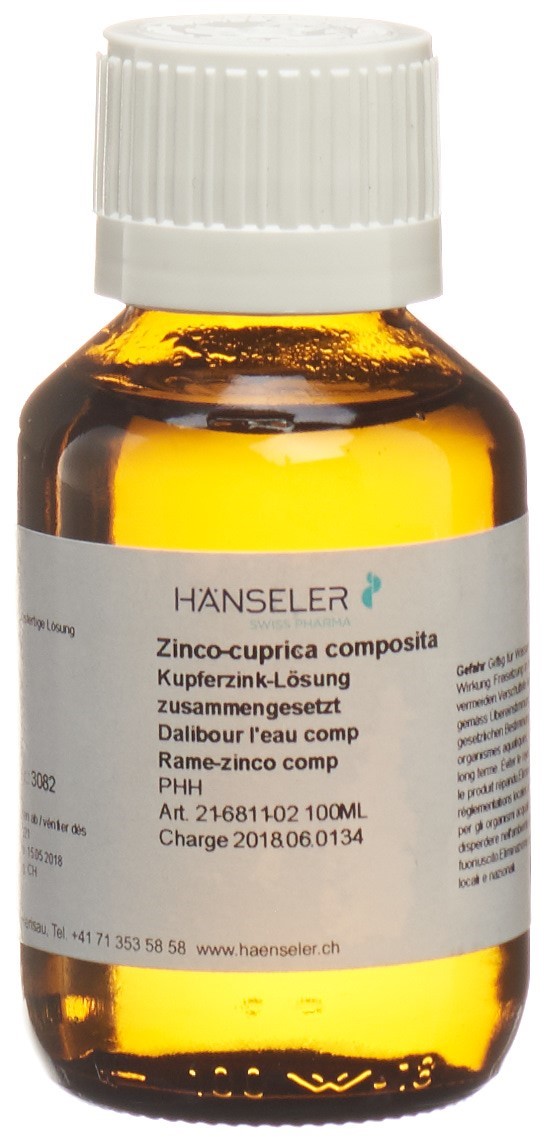 HÄNS Sol zinco cupr comp Dalibour PhH 100 ml