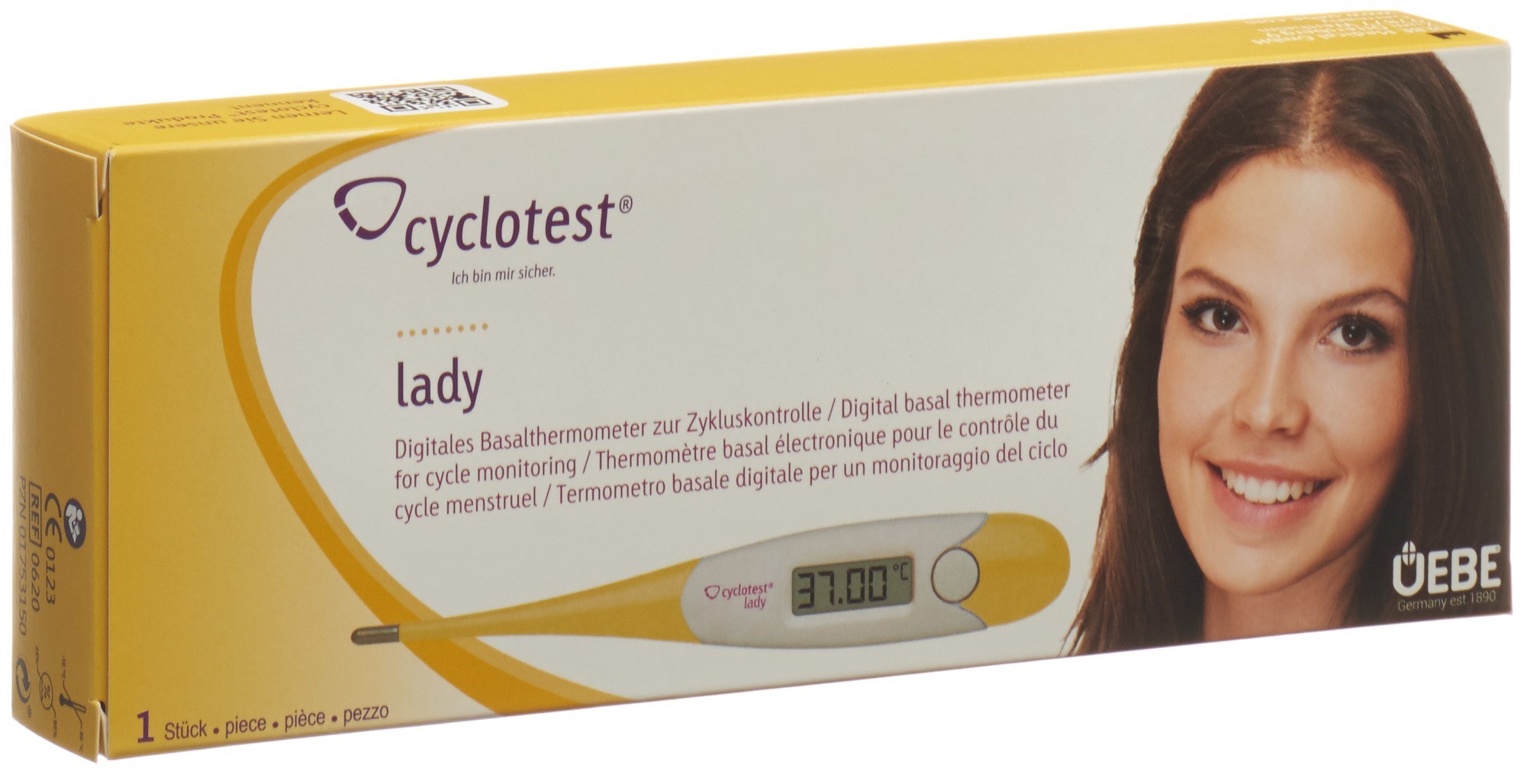 CYCLOTEST lady Frauen Thermometer Digital