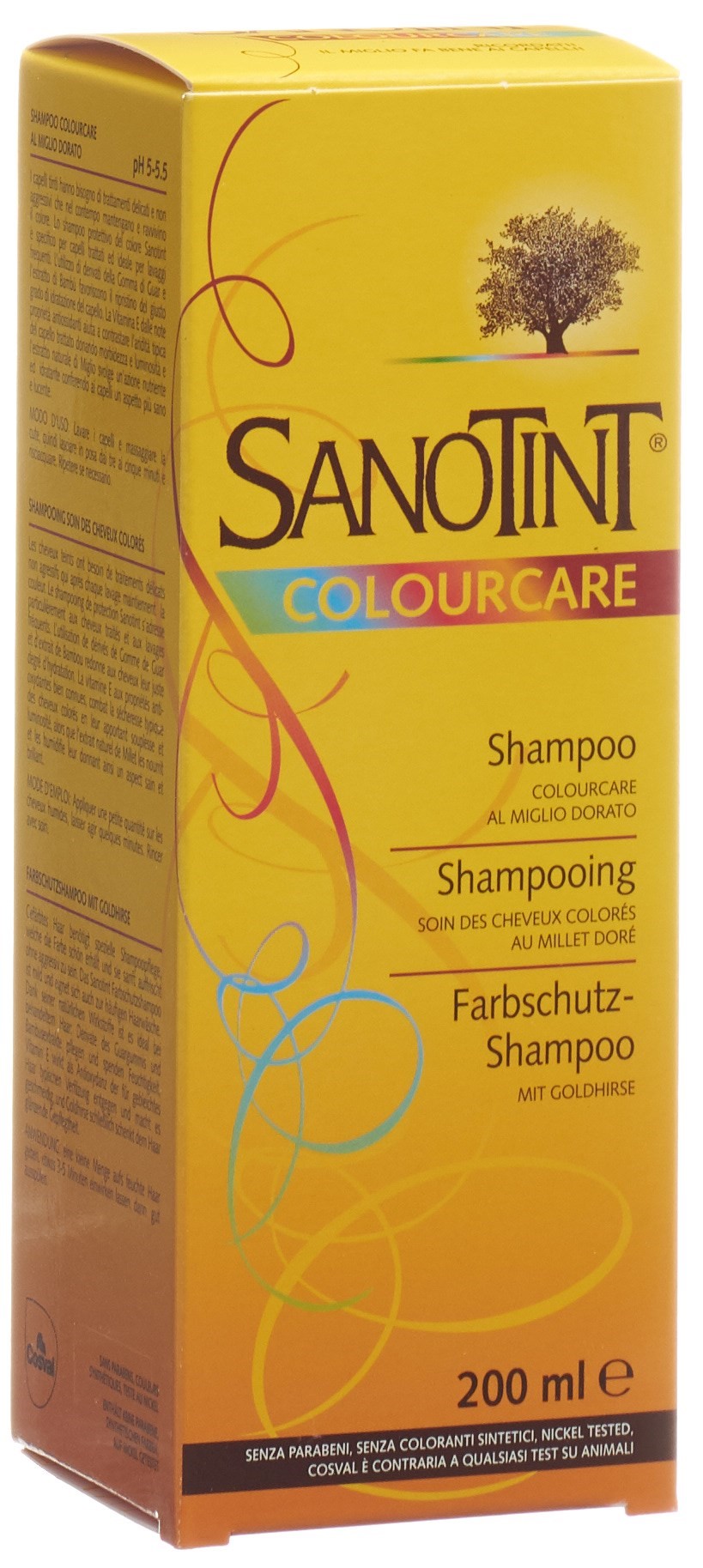 SANOTINT Farbschutz-Shampoo mit Goldhirse 200 ml