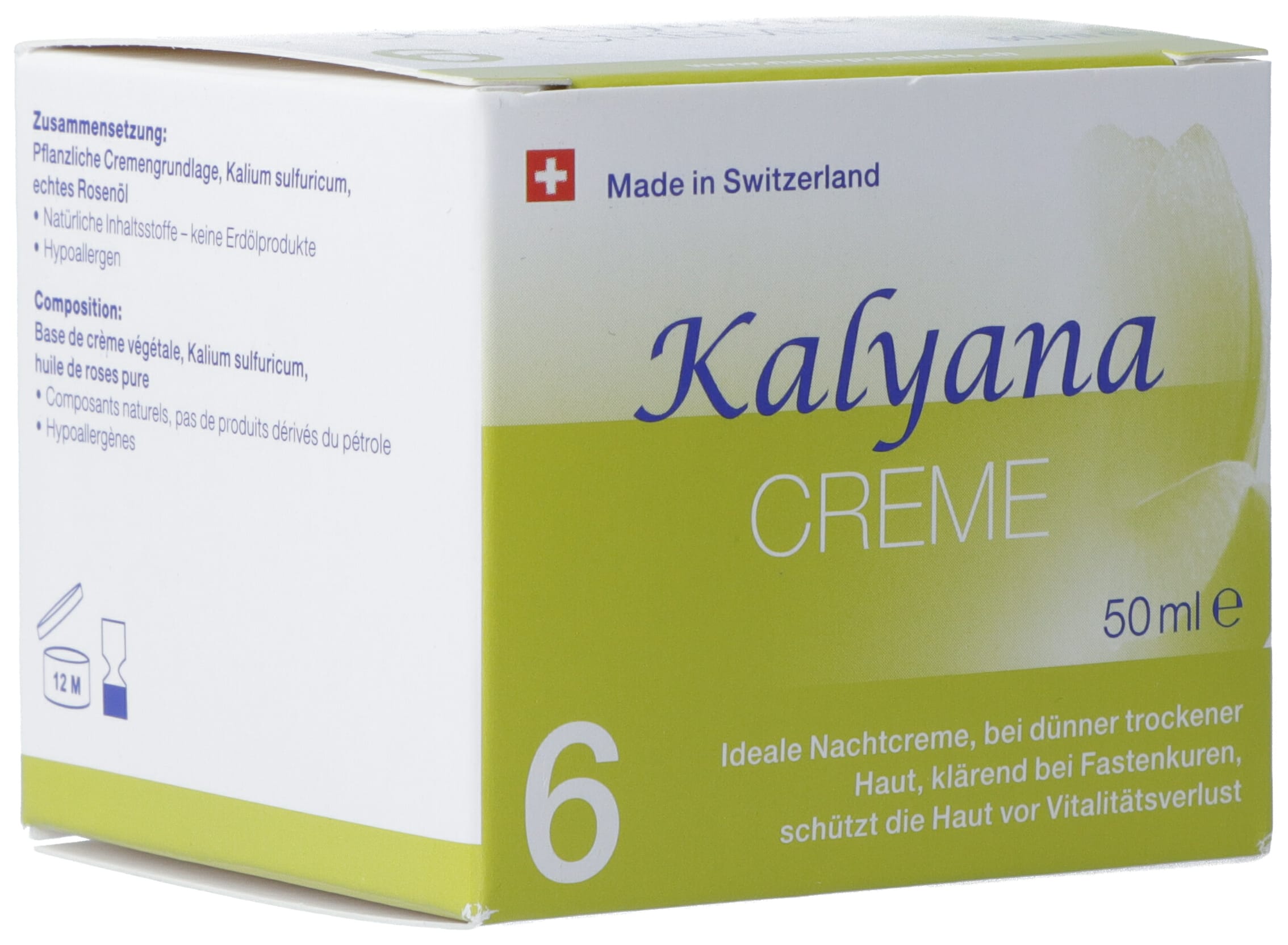 KALYANA 6 Creme mit Kalium sulfuricum 50 ml