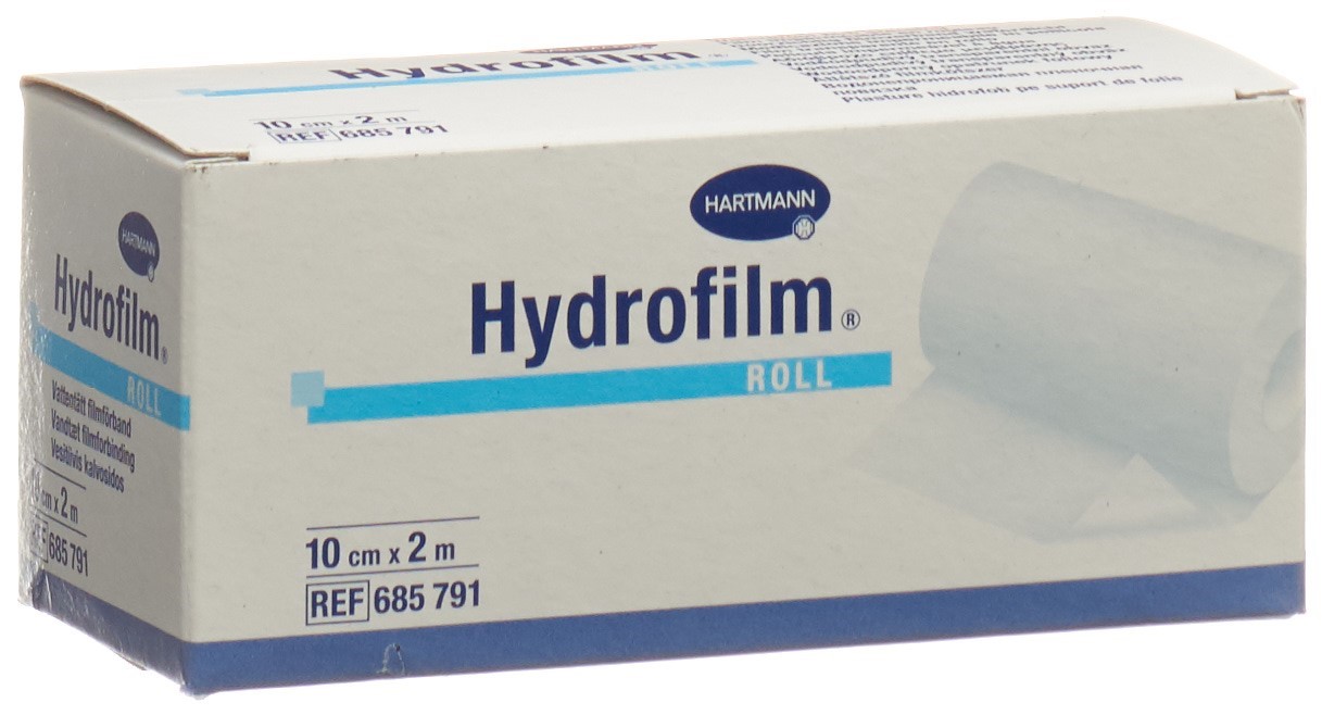 HYDROFILM ROLL Wundverband Film 10cmx2m transp