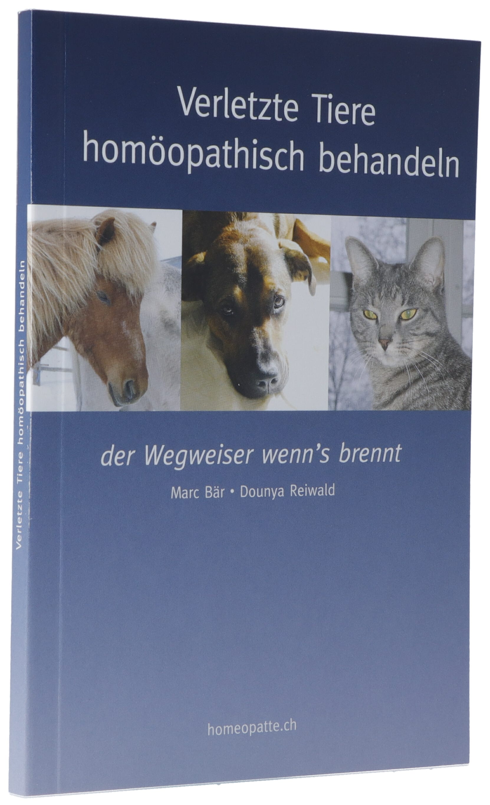 OMIDA Buch Verletzte Tiere homöopathisch behandeln
