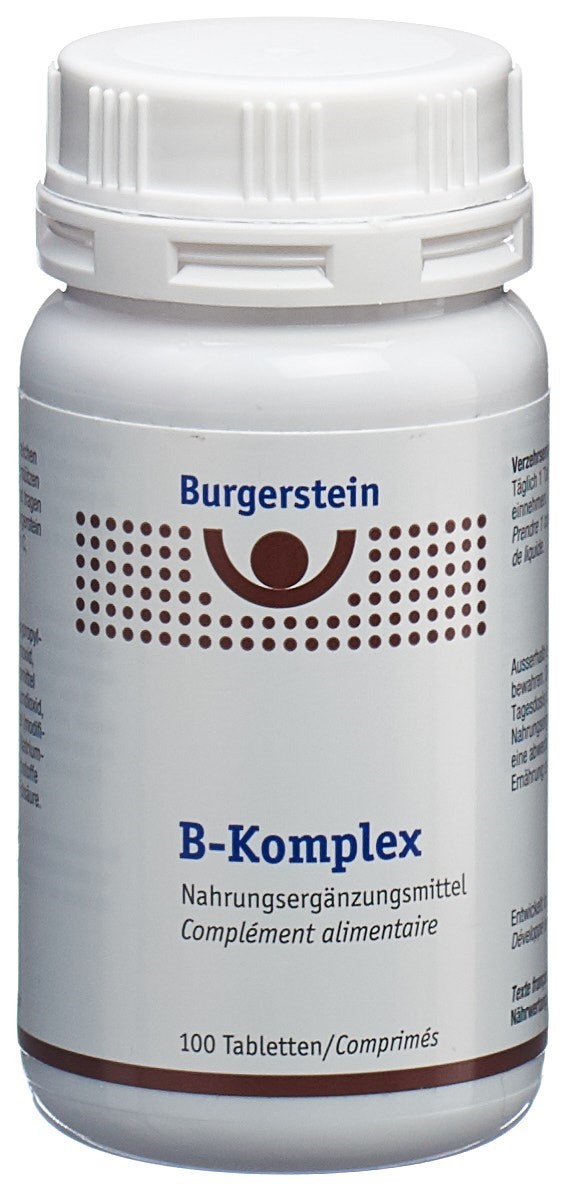 BURGERSTEIN B-Komplex Tabl 100 Stk