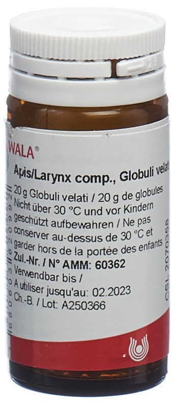 WALA Apis/Larynx comp Glob Fl 20 g