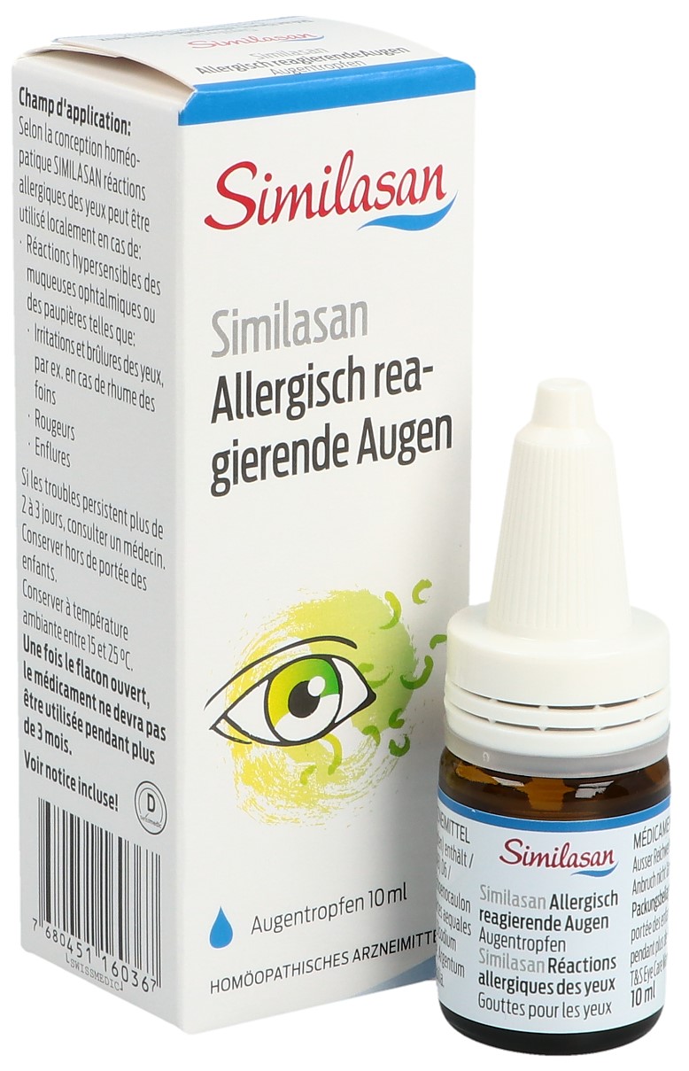 SIMILASAN Allerg reag Augen Gtt Opht Fl 10 ml
