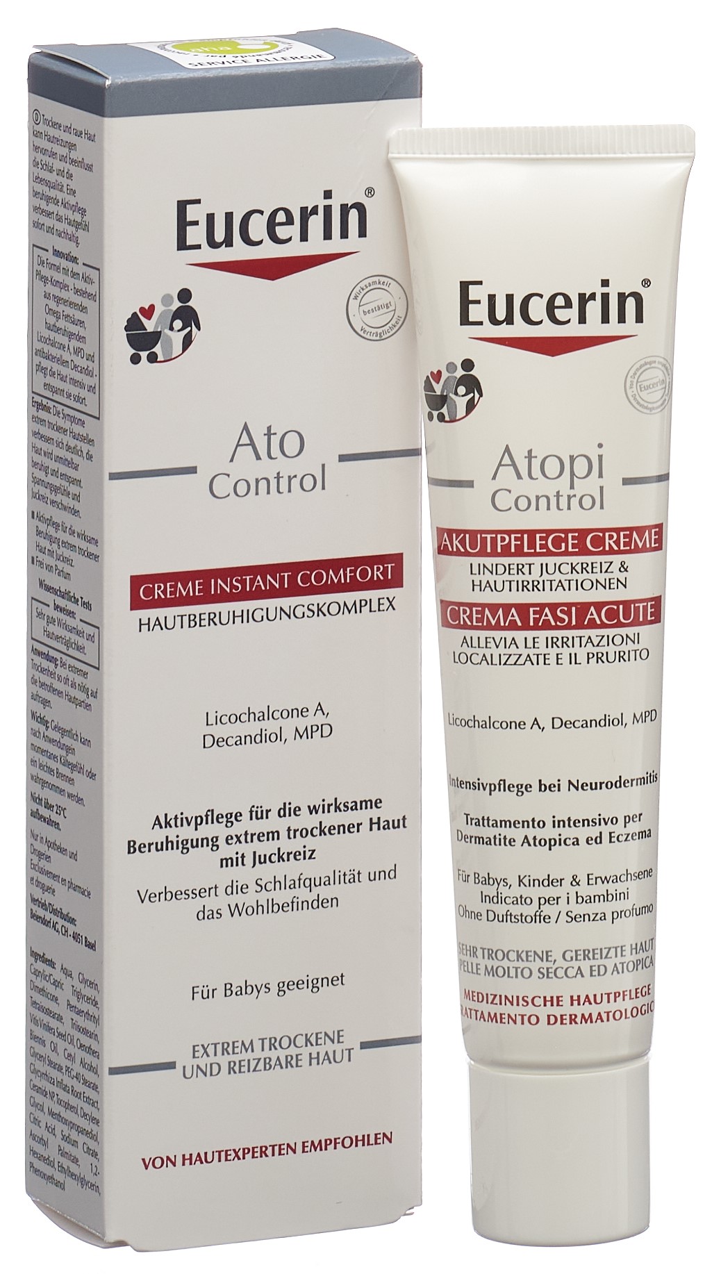 EUCERIN AtoControl Creme Instant Comf 40 ml