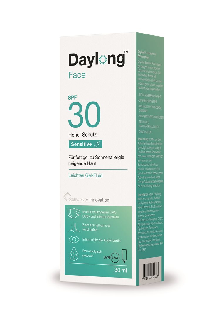 DAYLONG Sensitive Face Gel-Fluid SPF30 30 ml