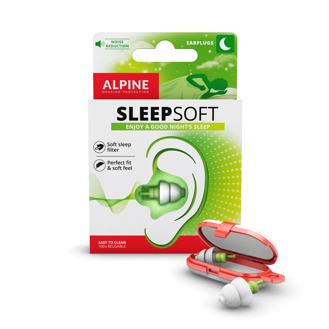 ALPINE SleepSoft+Gehörschutzstöps Euroloch 1 Paar