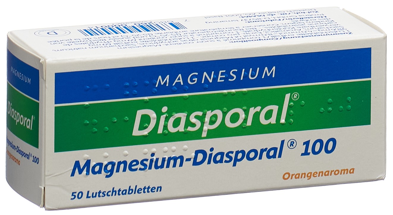 MAGNESIUM DIASPORAL Lutschtabl 100 mg 50 Stk