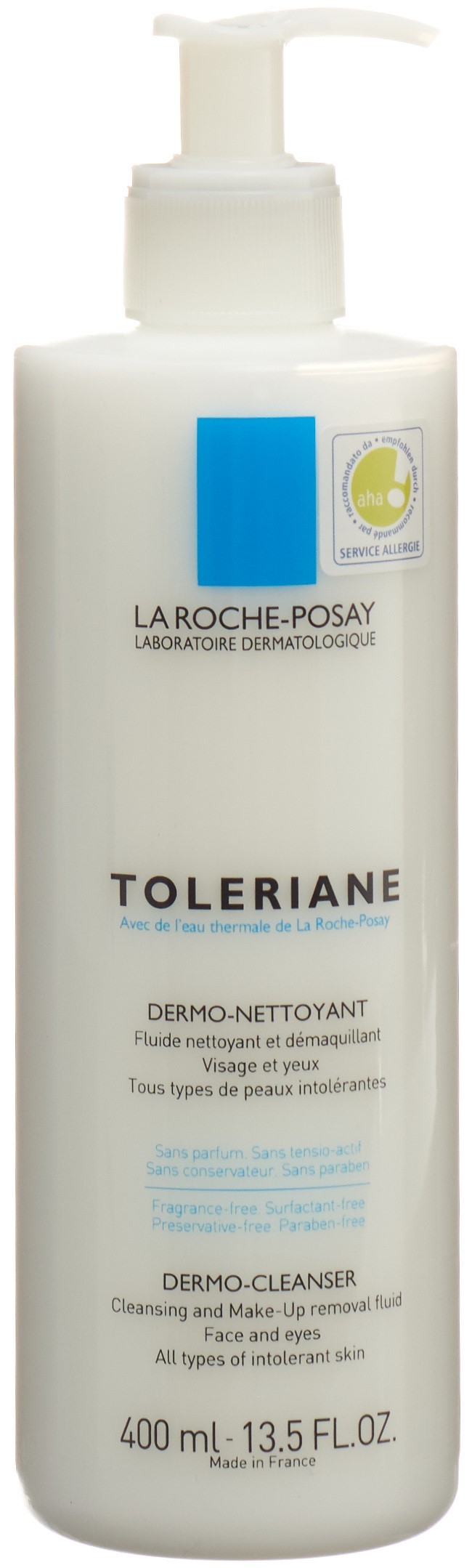 ROCHE POSAY Toleriane Derma Reinigungsfluid 400 ml
