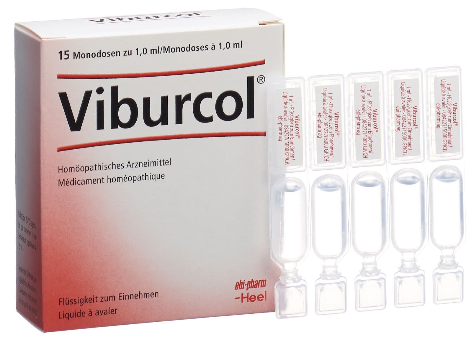 VIBURCOL Flüssigkeit zum Einnehmen 15 Monodos 1 ml