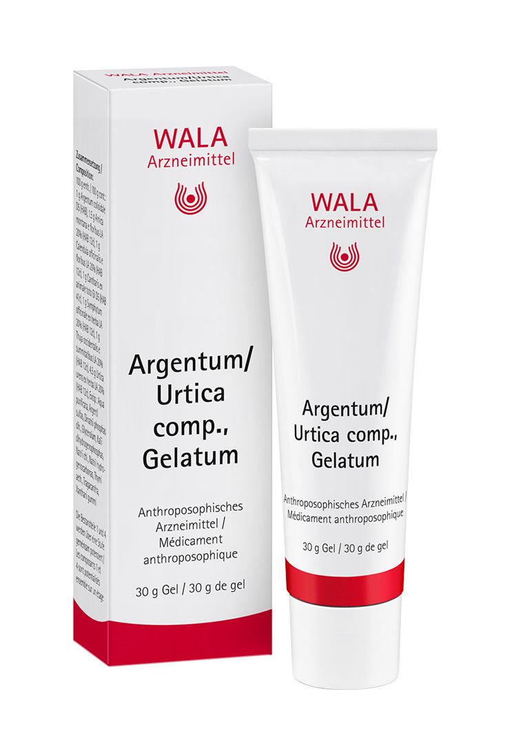 WALA Argentum/Urtica comp Gelatum Tb 30 g