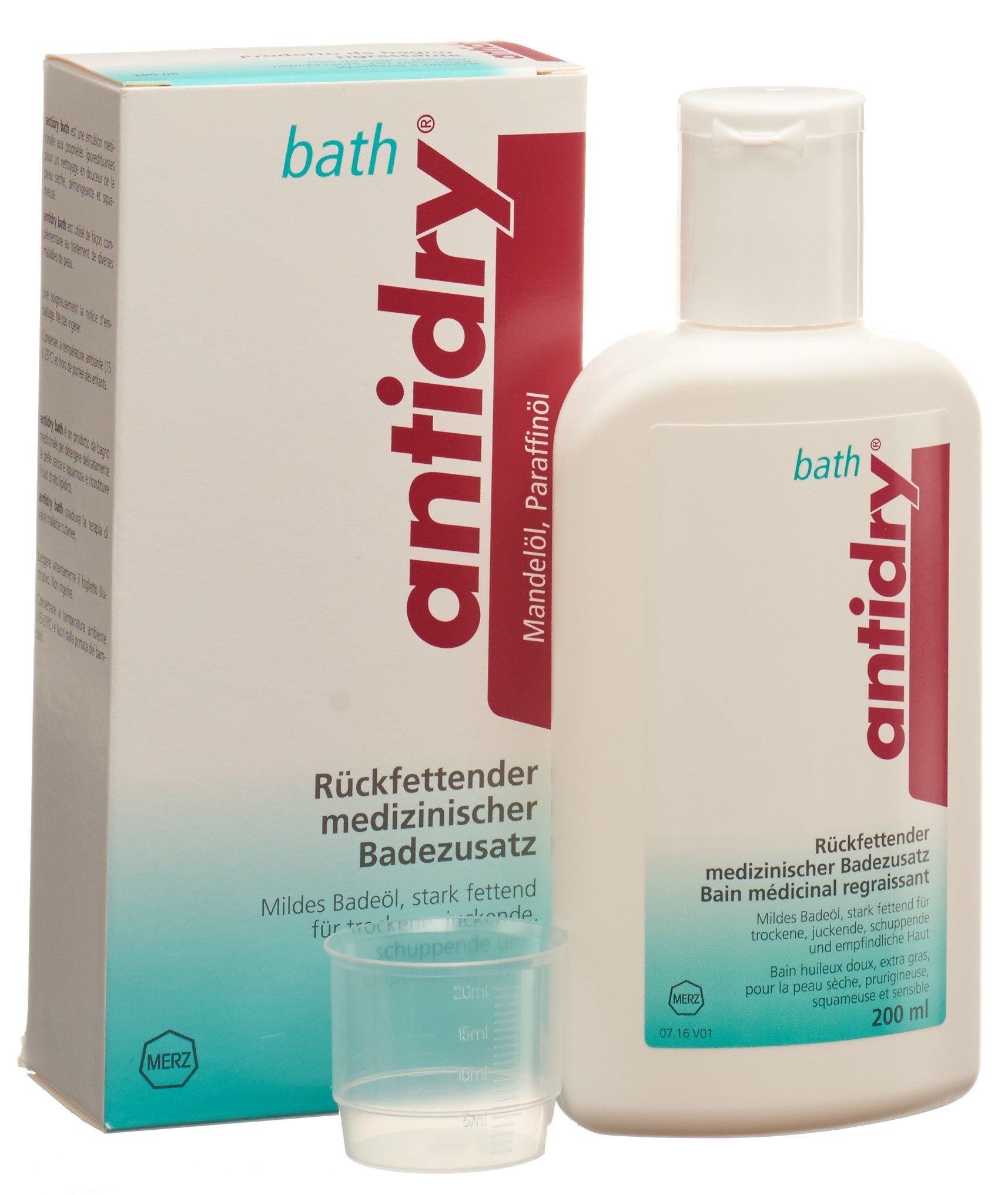 ANTIDRY bath ölige Lösung 200 ml