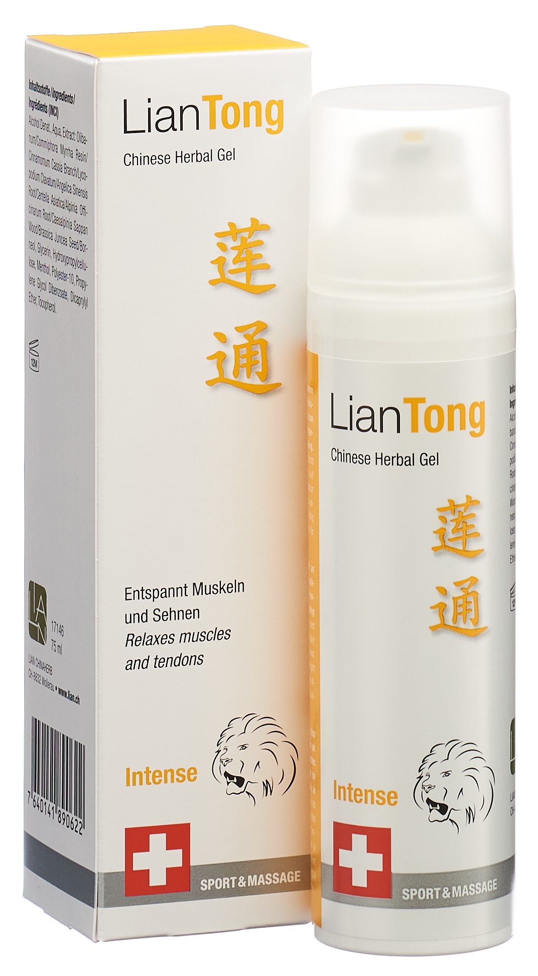 LIANTONG Chinese Herbal Intense Gel Disp 75 ml