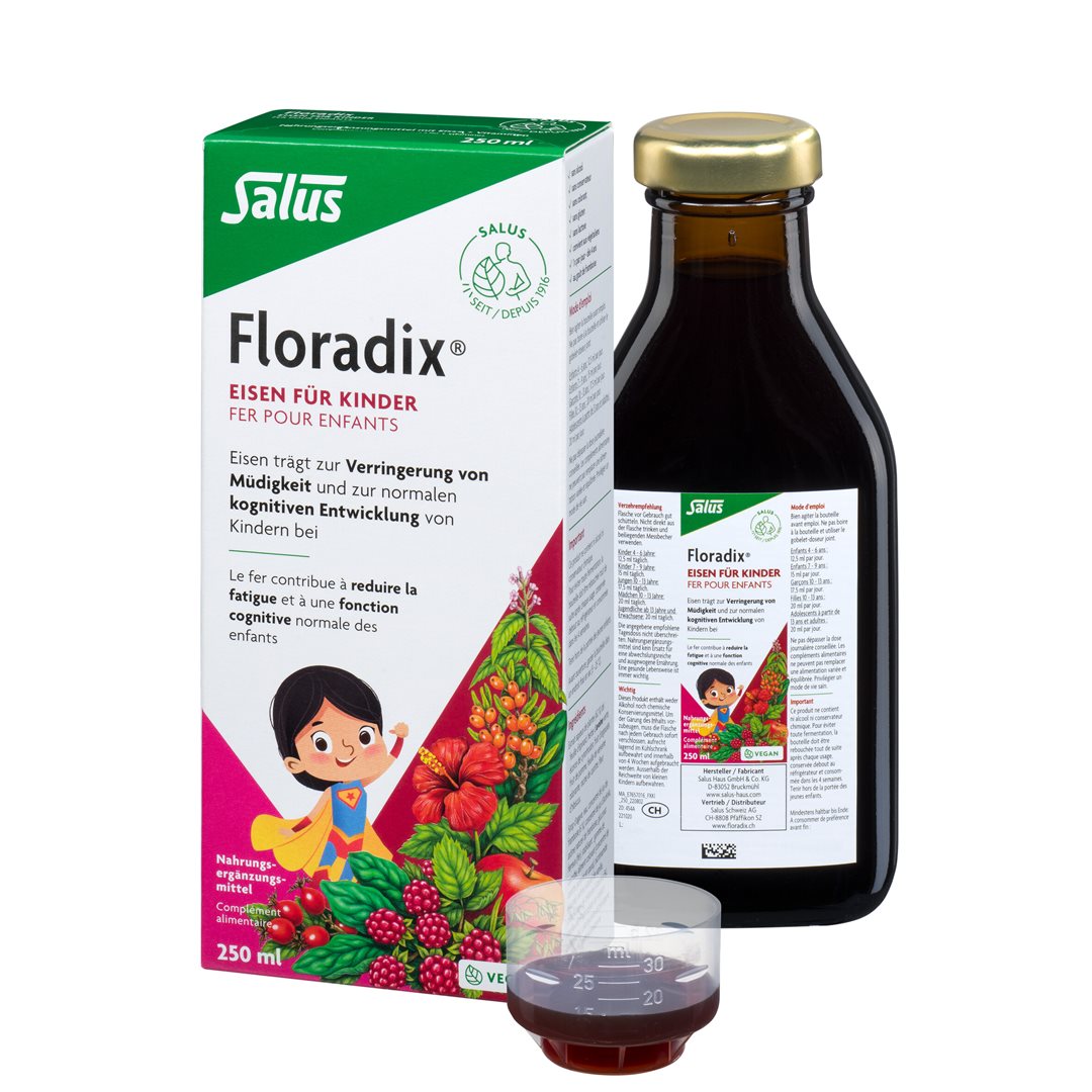 FLORADIX Eisen + Vitamine für Kinder Fl 250 ml
