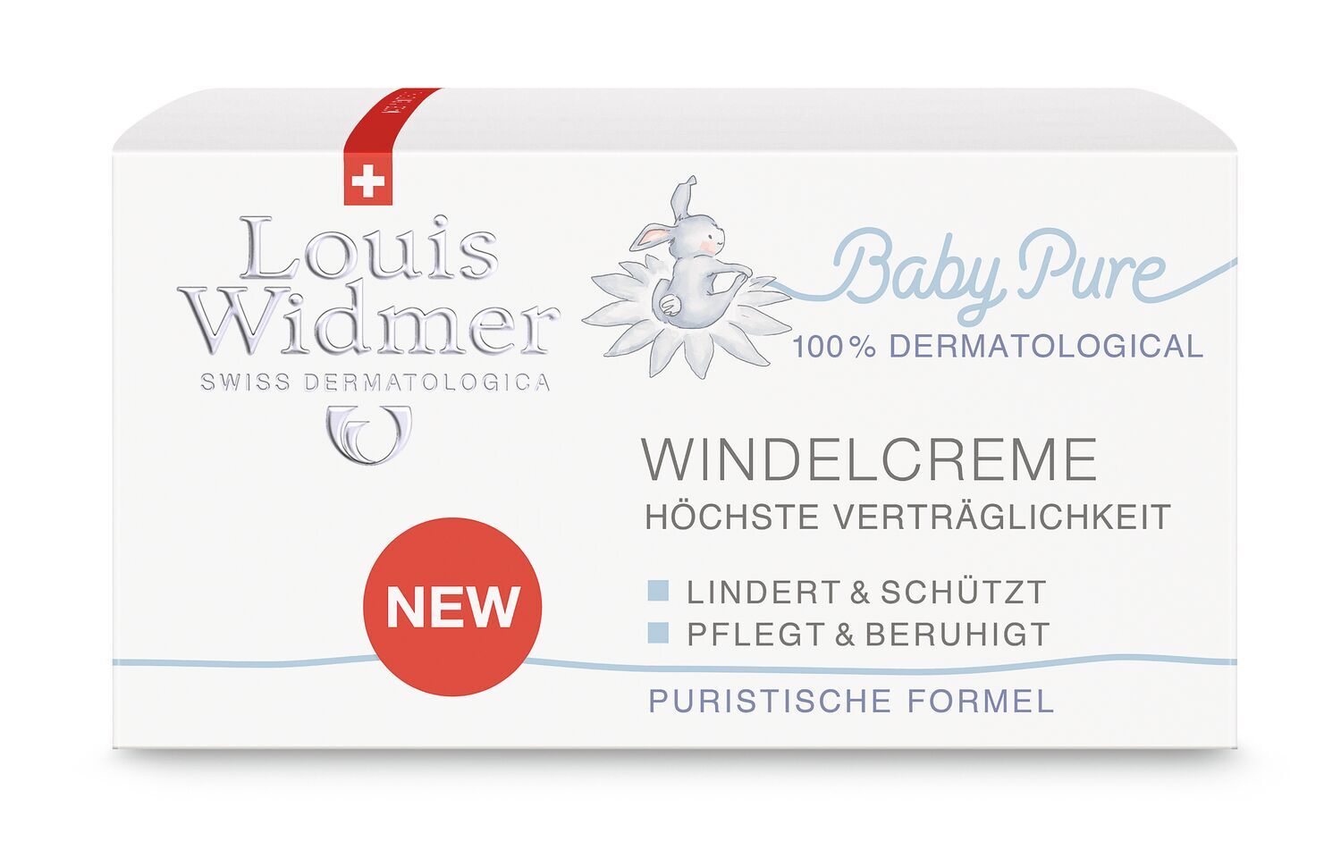 WIDMER BabyPure Windelcreme ohne Parfum 130 g