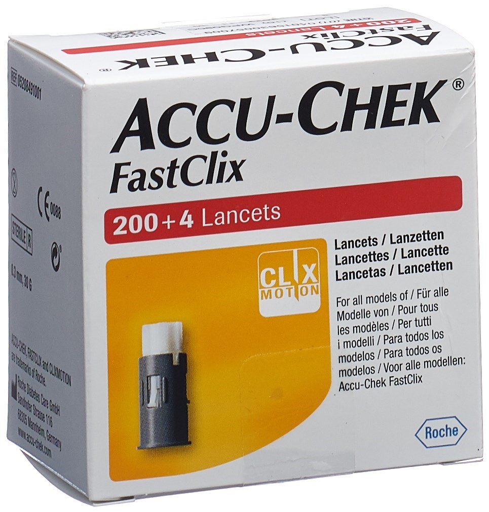 ACCU-CHEK (PI-APS) FastClix Lanzetten 34 x 6 Stk