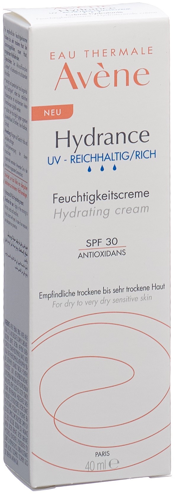 AVENE Hydrance Creme SPF30 40 ml