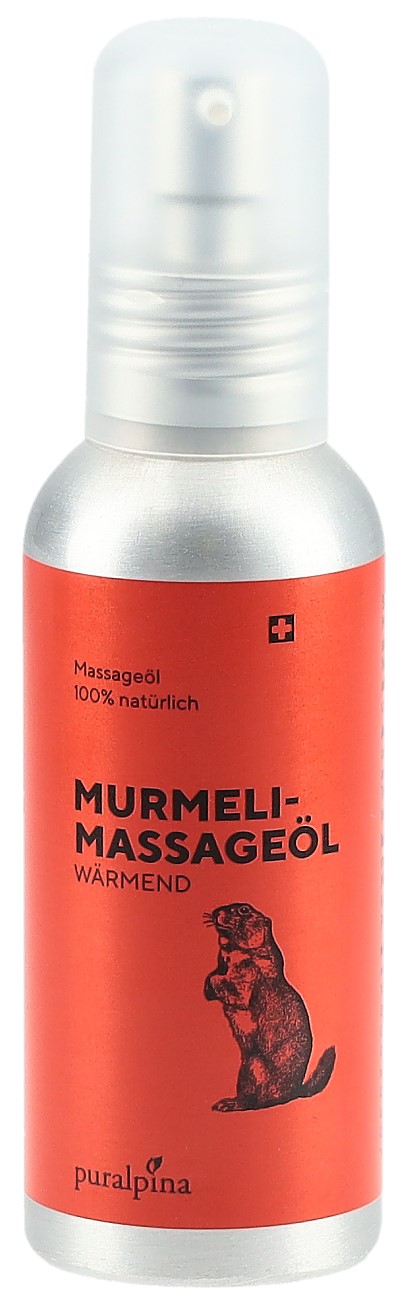 PURALPINA Murmeli-Massage-Öl wärmend 100 ml