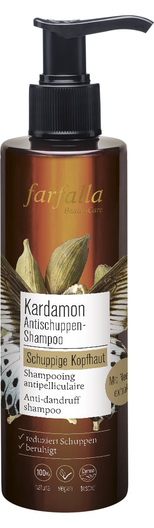 FARFALLA Antischuppen-Shampoo Kardamom 200 ml