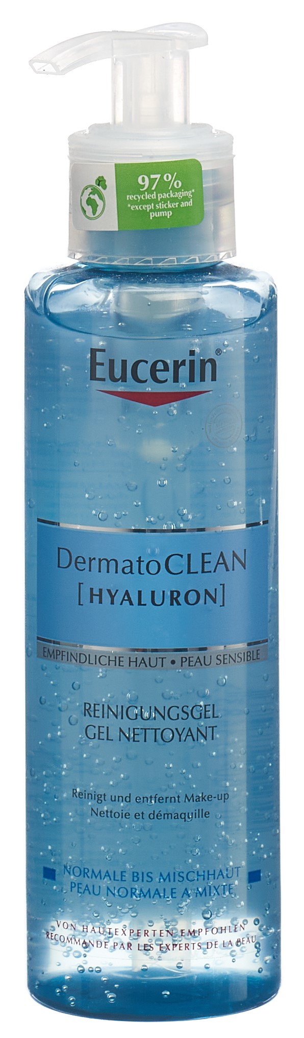 EUCERIN DermatoCLEAN Reinigungsgel erfrisch 200 ml