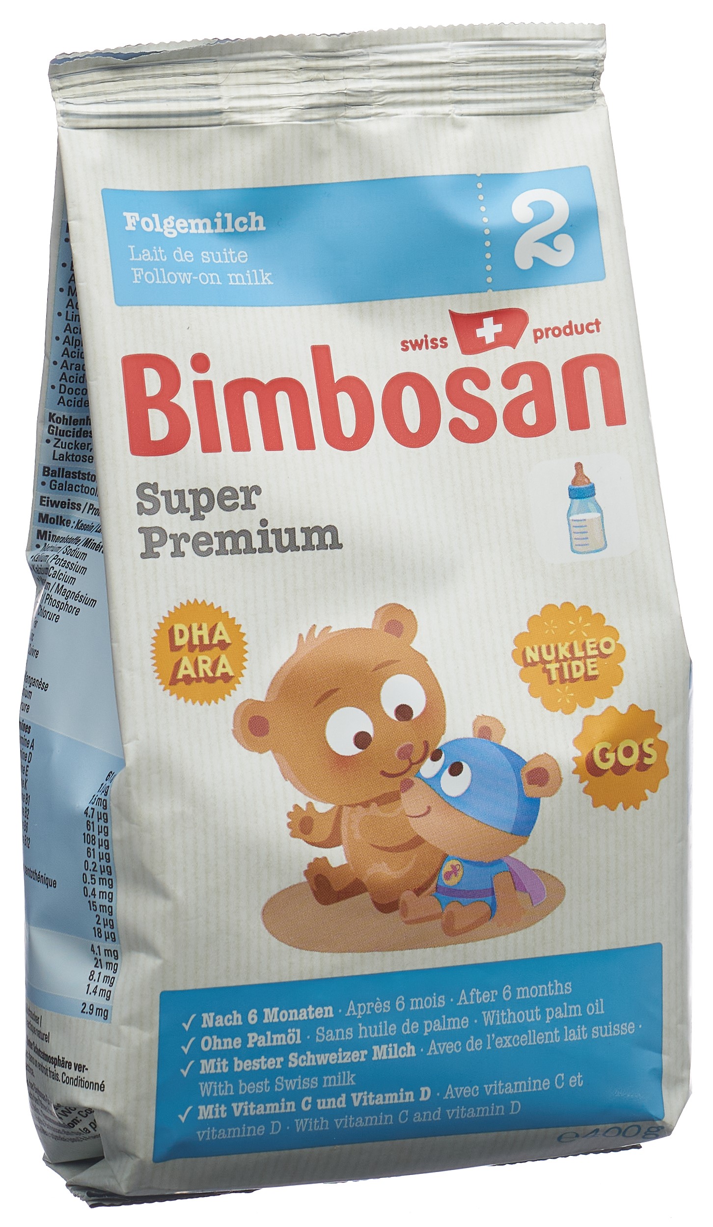 BIMBOSAN Super Premium 2 Folge refill 400 g