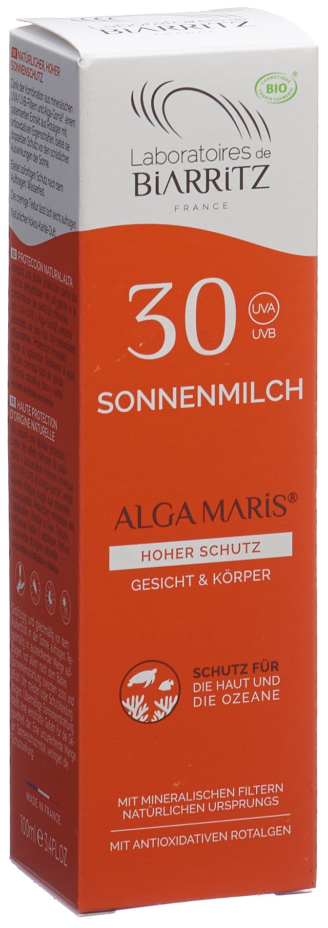 ALGA MARIS Sonnenmilch LSF30 Disp 100 ml
