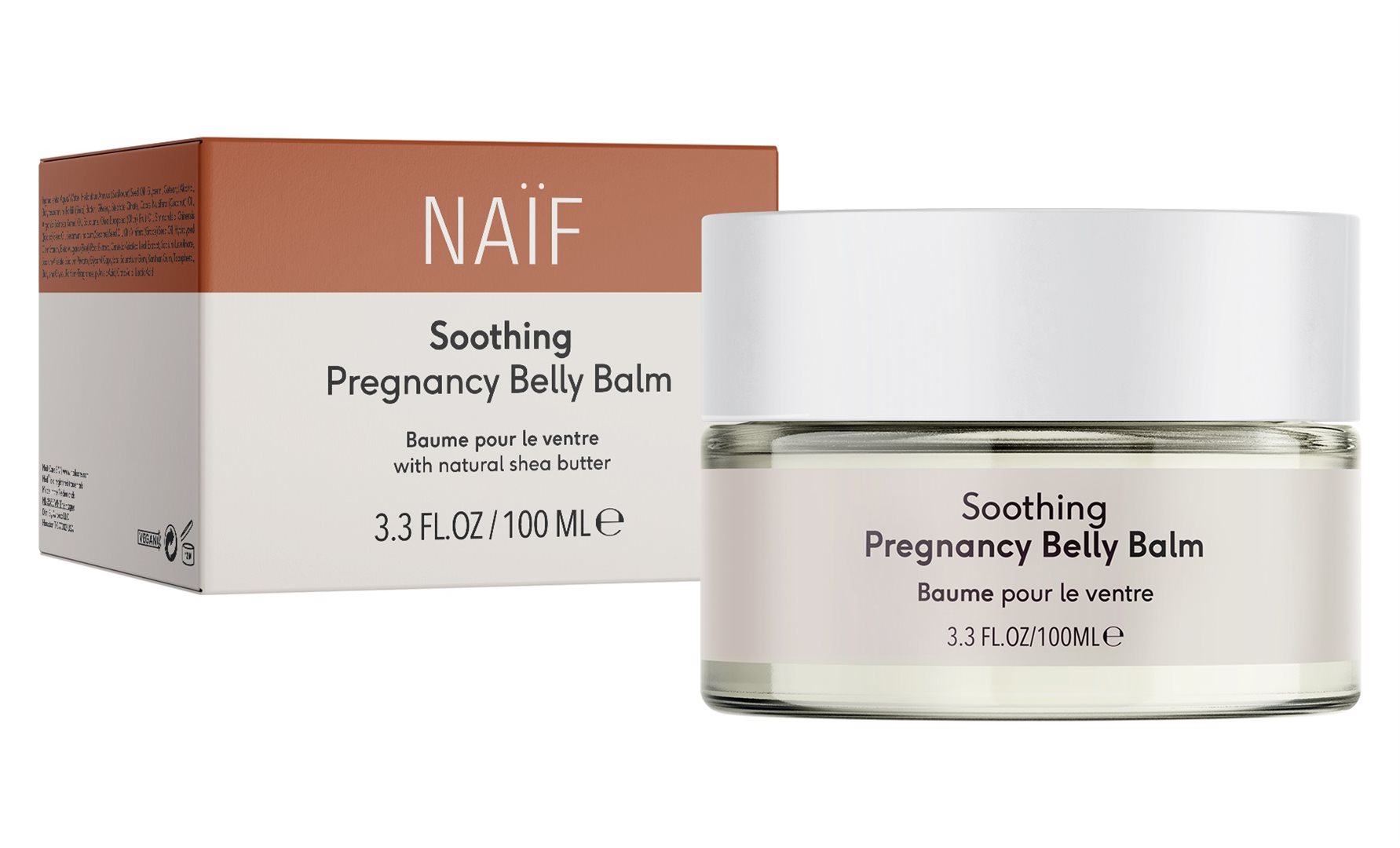 NAIF Prengnancy Belly Balm Balsam für Bauch 100 ml