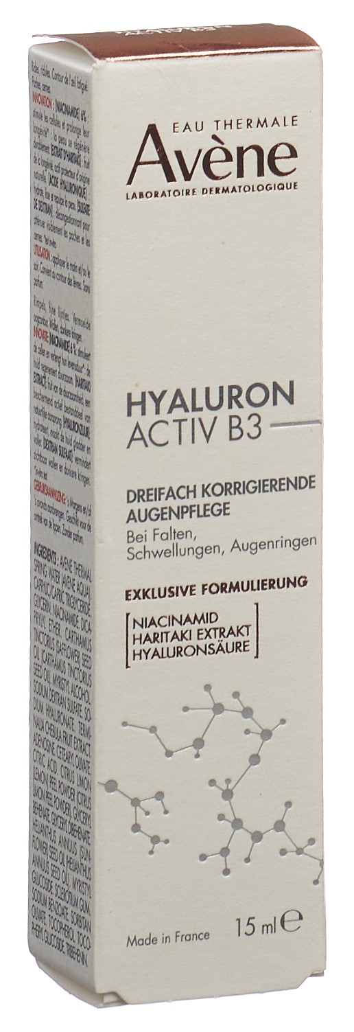 AVENE Hyaluron Activ B3 Augenpflege Tb 15 ml